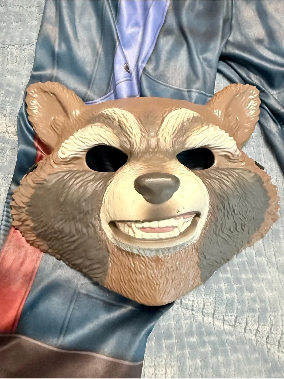Guardians of the Galaxy Rocket Raccoon Kids Costume with Mask & tail 7/8 - Picture 3 of 12